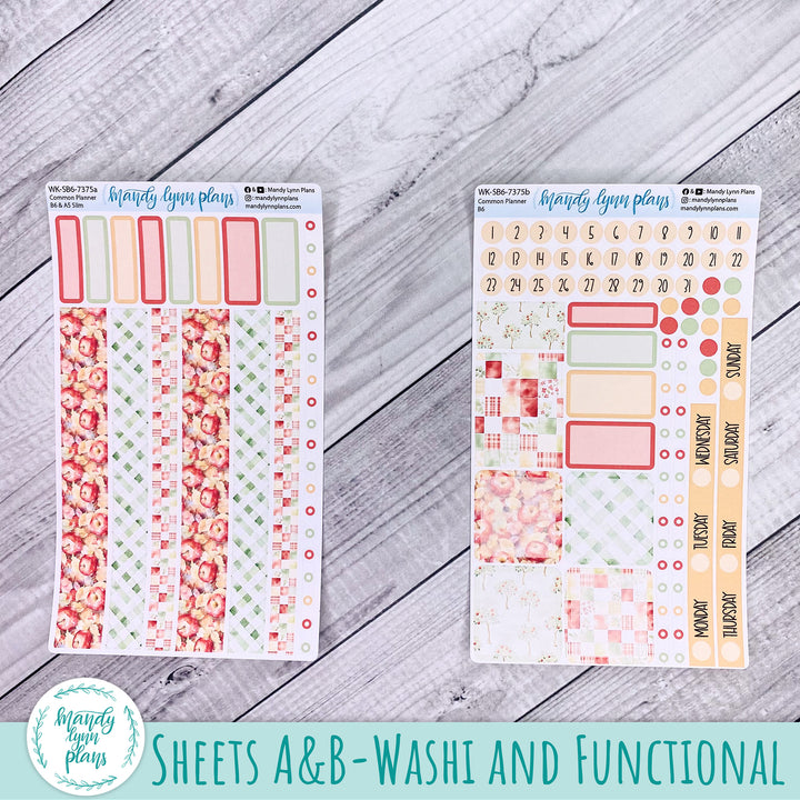 Weekly Kit || Sterling Ink Common Planners || Falling Apples || 375