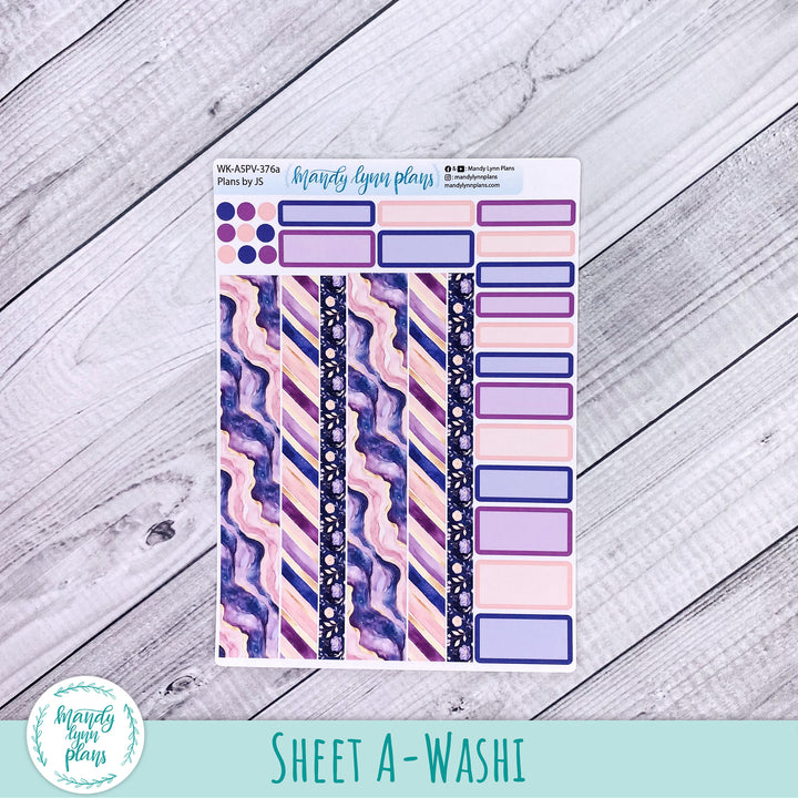 Weekly Kit || A5, B6, A6 Plans by Just Scribble || Fantasy Gardens || 376