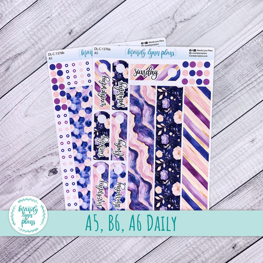 Daily Kit || A5, B6, A6 || Fantasy Gardens || 376