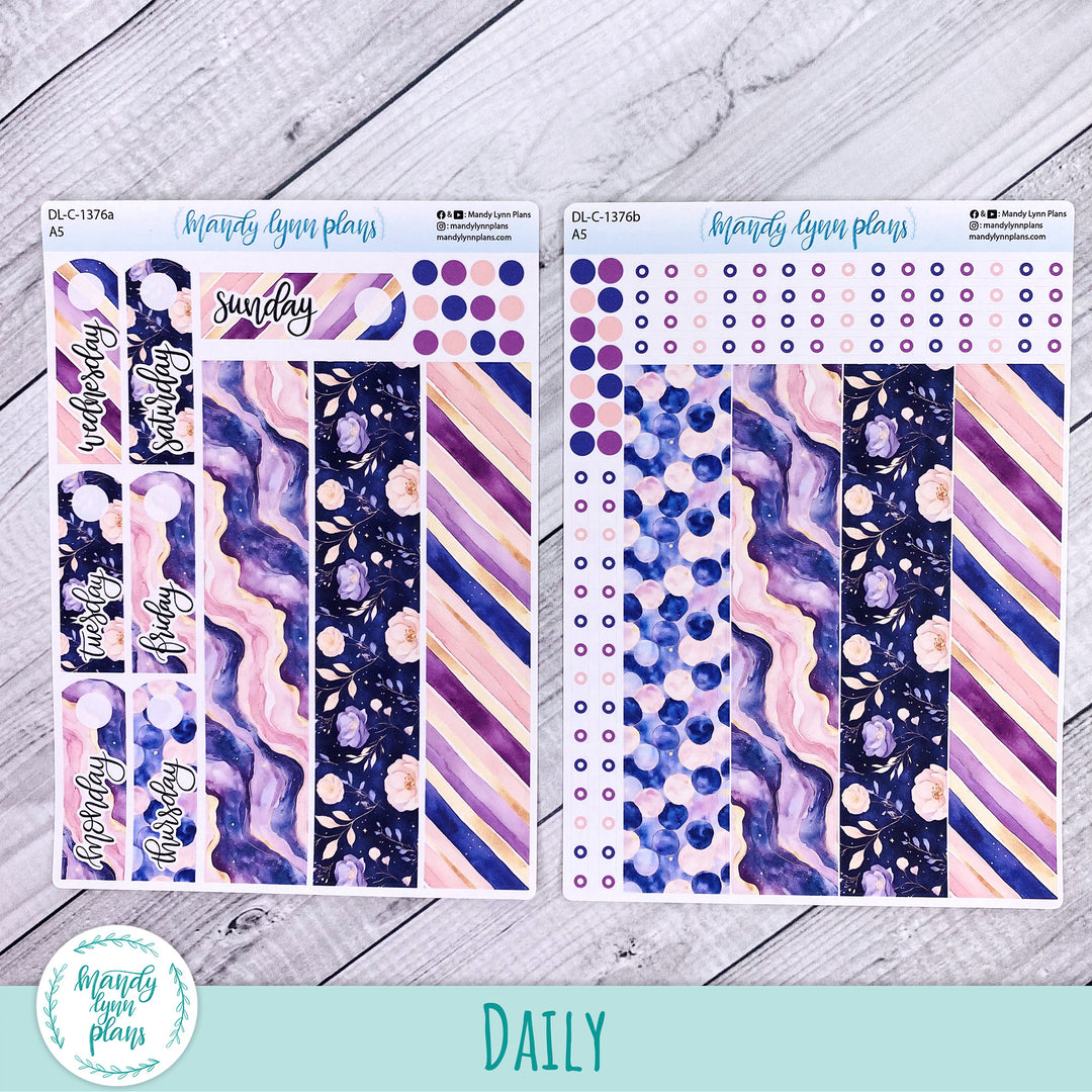 Daily Kit || A5, B6, A6 || Fantasy Gardens || 376