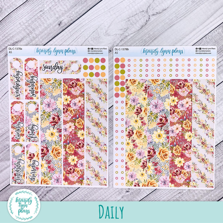 Daily Kit || A5, B6, A6 || Marigold Dreams || 378