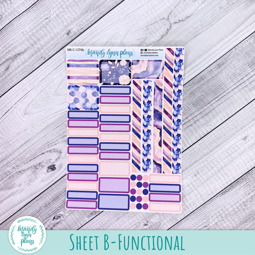 September 2026 or Any Month Monthly Kit || Hobonichi Cousin, Weeks, A6 || Fantasy Gardens || 376