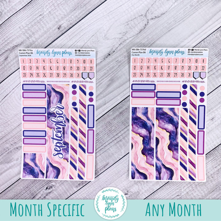 September 2026 or Any Month Monthly Kit || Sterling Ink A5, A5 Slim, B6, B6 Slim, N1, N2 Common Planner || Fantasy Gardens || 376