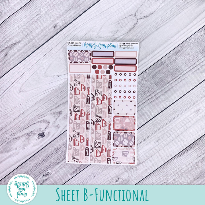 September 2026 or Any Month Monthly Kit || Sterling Ink A5, A5 Slim, B6, B6 Slim, N1, N2 Common Planner || Coffee Lover || 377