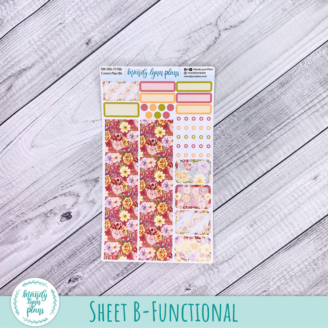 September 2026 or Any Month Monthly Kit || Sterling Ink A5, A5 Slim, B6, B6 Slim, N1, N2 Common Planner || Marigold Dreams || 378