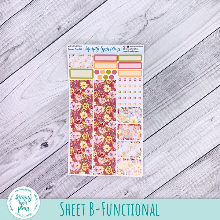 September 2026 or Any Month Monthly Kit || Sterling Ink A5, A5 Slim, B6, B6 Slim, N1, N2 Common Planner || Marigold Dreams || 378