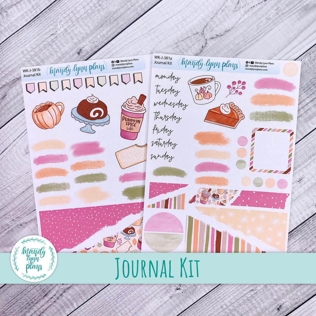 Cozy Cravings Journal Kit || WK-J-381