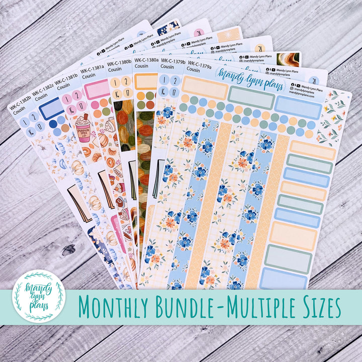October 2026 Monthly Bundle - Weekly Kits
