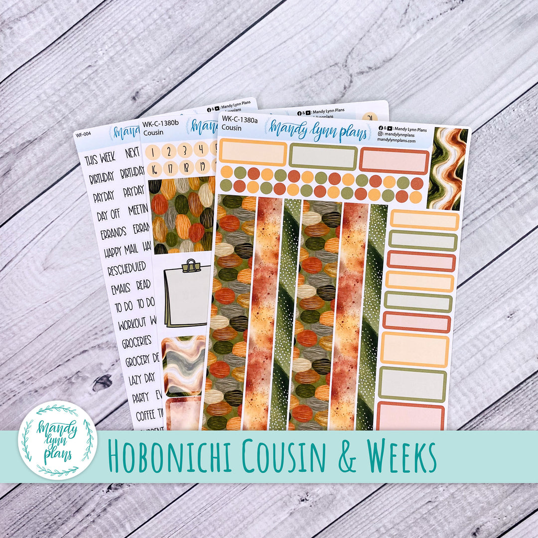 Weekly Kit || Hobonichi Cousin and Weeks || Autumn Serenity || 380