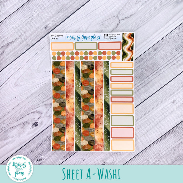 Weekly Kit || Hobonichi Cousin and Weeks || Autumn Serenity || 380