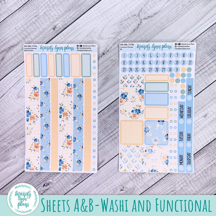 Weekly Kit || Sterling Ink Common Planners || Falling for Floral || 379