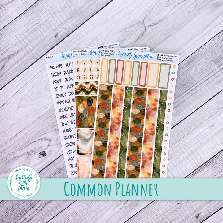 Weekly Kit || Sterling Ink Common Planners || Autumn Serenity || 380