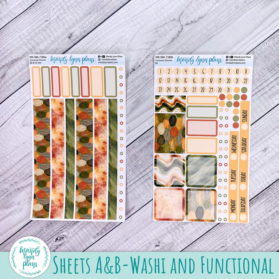 Weekly Kit || Sterling Ink Common Planners || Autumn Serenity || 380