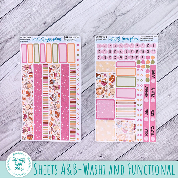 Weekly Kit || Sterling Ink Common Planners || Cozy Cravings || 381