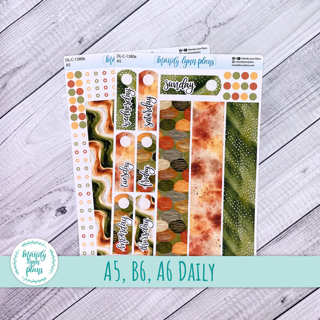 Daily Kit || A5, B6, A6 || Autumn Serenity || 380