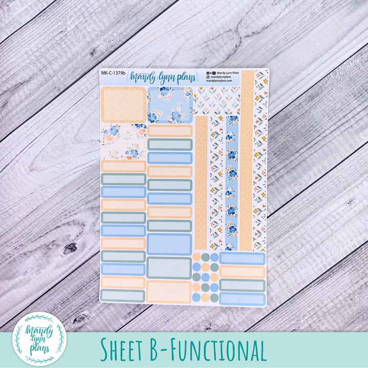 October 2026 or Any Month Monthly Kit || Hobonichi Cousin, Weeks, A6 || Falling for Floral || 379