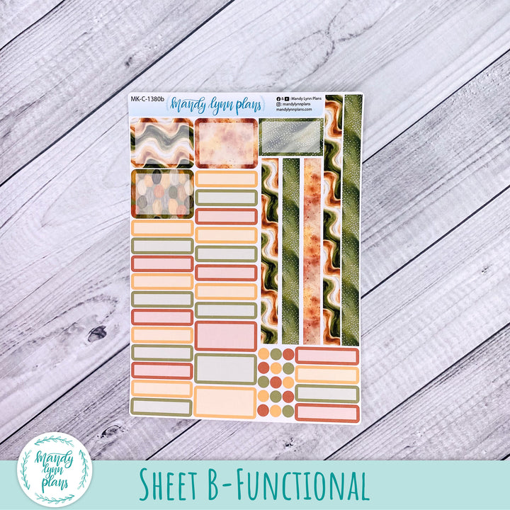 October 2026 or Any Month Monthly Kit || Hobonichi Cousin, Weeks, A6 || Autumn Serenity || 380