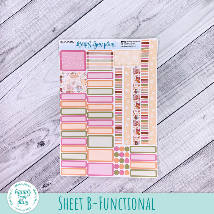 October 2026 or Any Month Monthly Kit || Hobonichi Cousin, Weeks, A6 || Cozy Cravings || 381