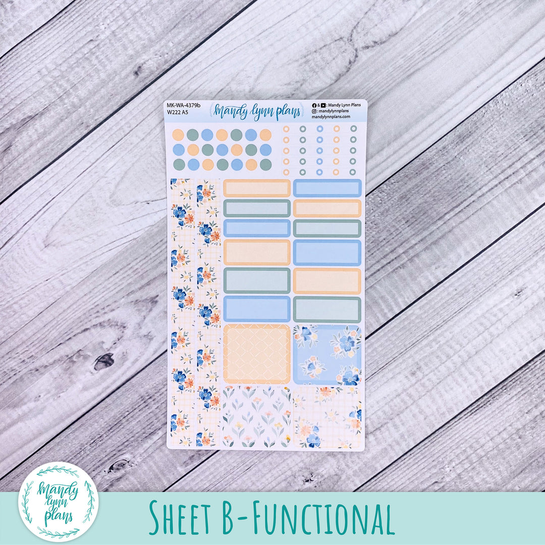 October 2026 or Any Month Monthly Kit || Wonderland 222 A5, B6, A6 || Falling for Floral || 379
