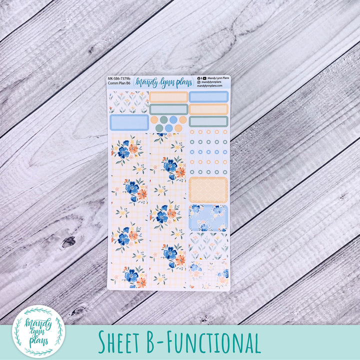 October 2026 or Any Month Monthly Kit || Sterling Ink A5, A5 Slim, B6, B6 Slim, N1, N2 Common Planner || Falling for Floral || 379