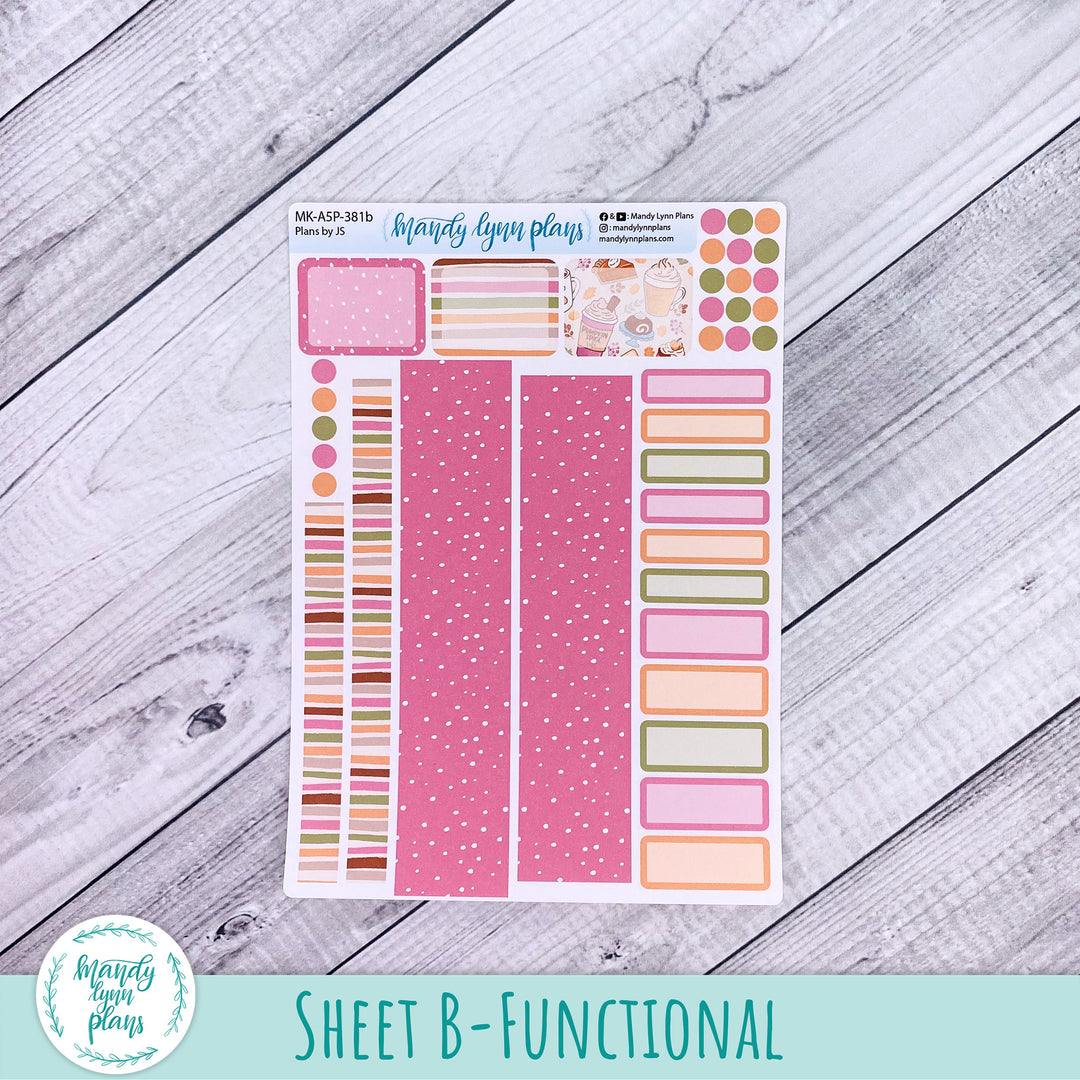 October 2026 or Any Month Monthly Kit || A5, B6, A6 Plans by Just Scribble || Cozy Cravings || 381