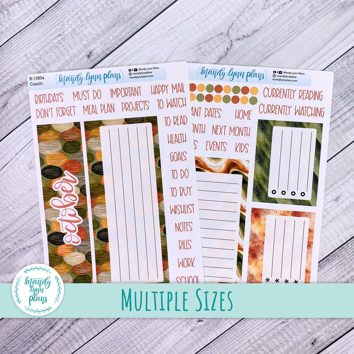 October Dashboard Kit || Hobonichi, Common Planner, Wonderland 222, Plans by Just Scribble || Autumn Serenity || 380