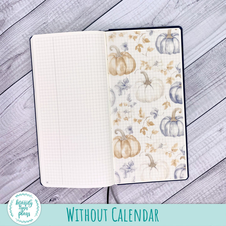 Pumpkin Plaid Vellum || 382