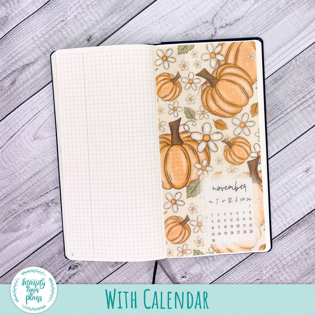 Pumpkins and Daisies Vellum || 384