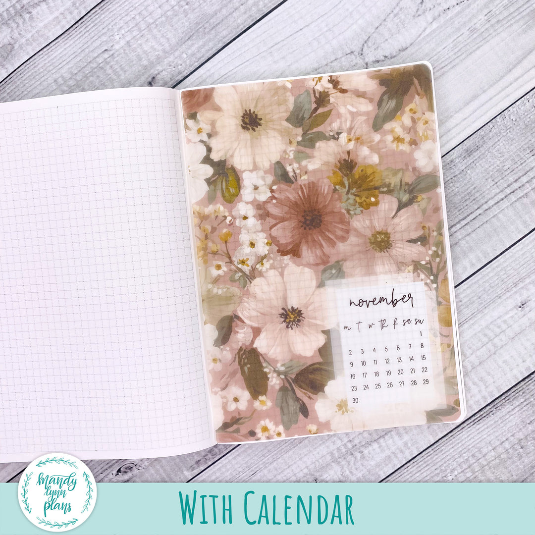 Burgundy Blush Vellum || 383