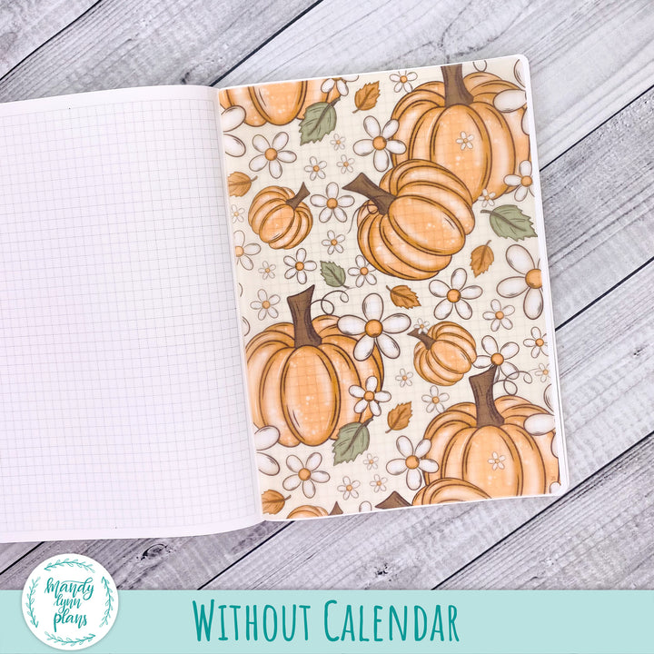 Pumpkins and Daisies Vellum || 384