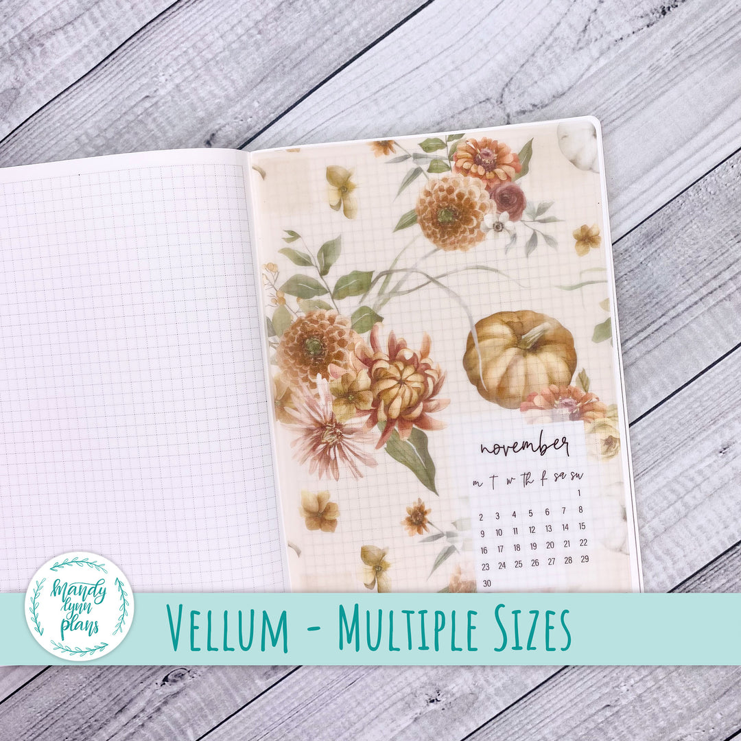 Autumn Bouquet Vellum || 386