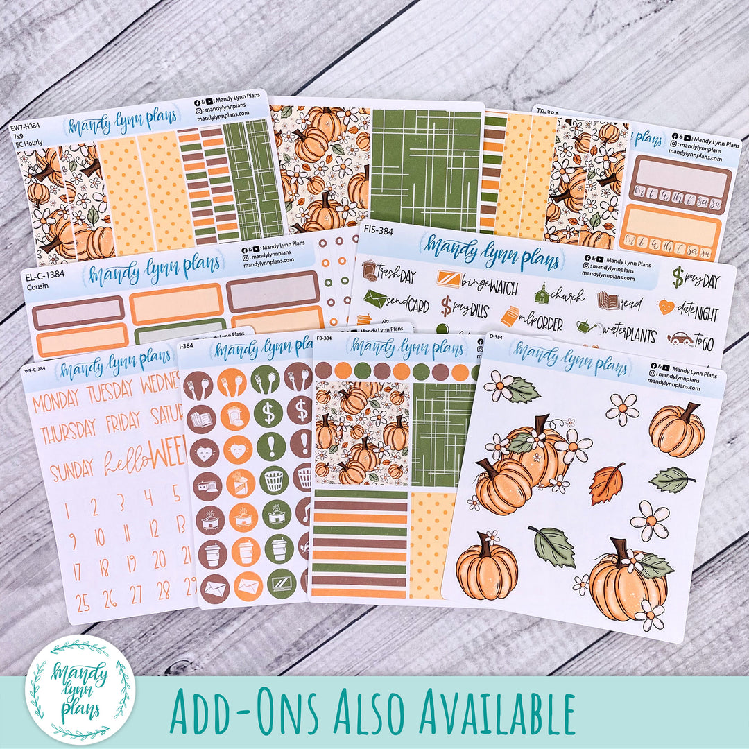Pumpkins and Daisies Journal Kit || WK-J-384