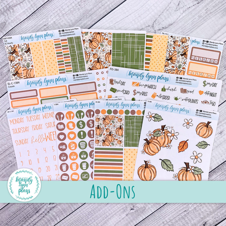 Pumpkins and Daisies Add-Ons || 384