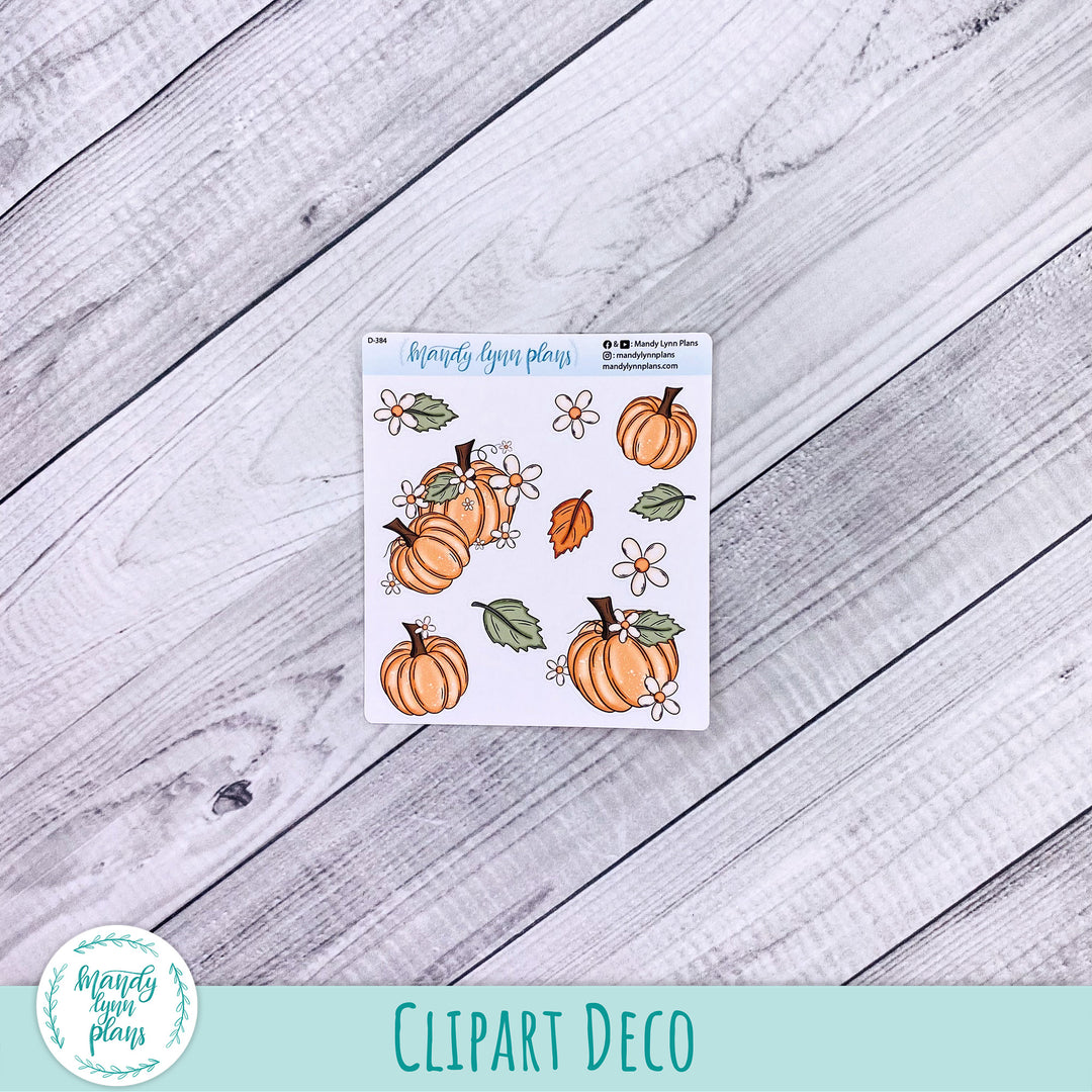Pumpkins and Daisies Add-Ons || 384