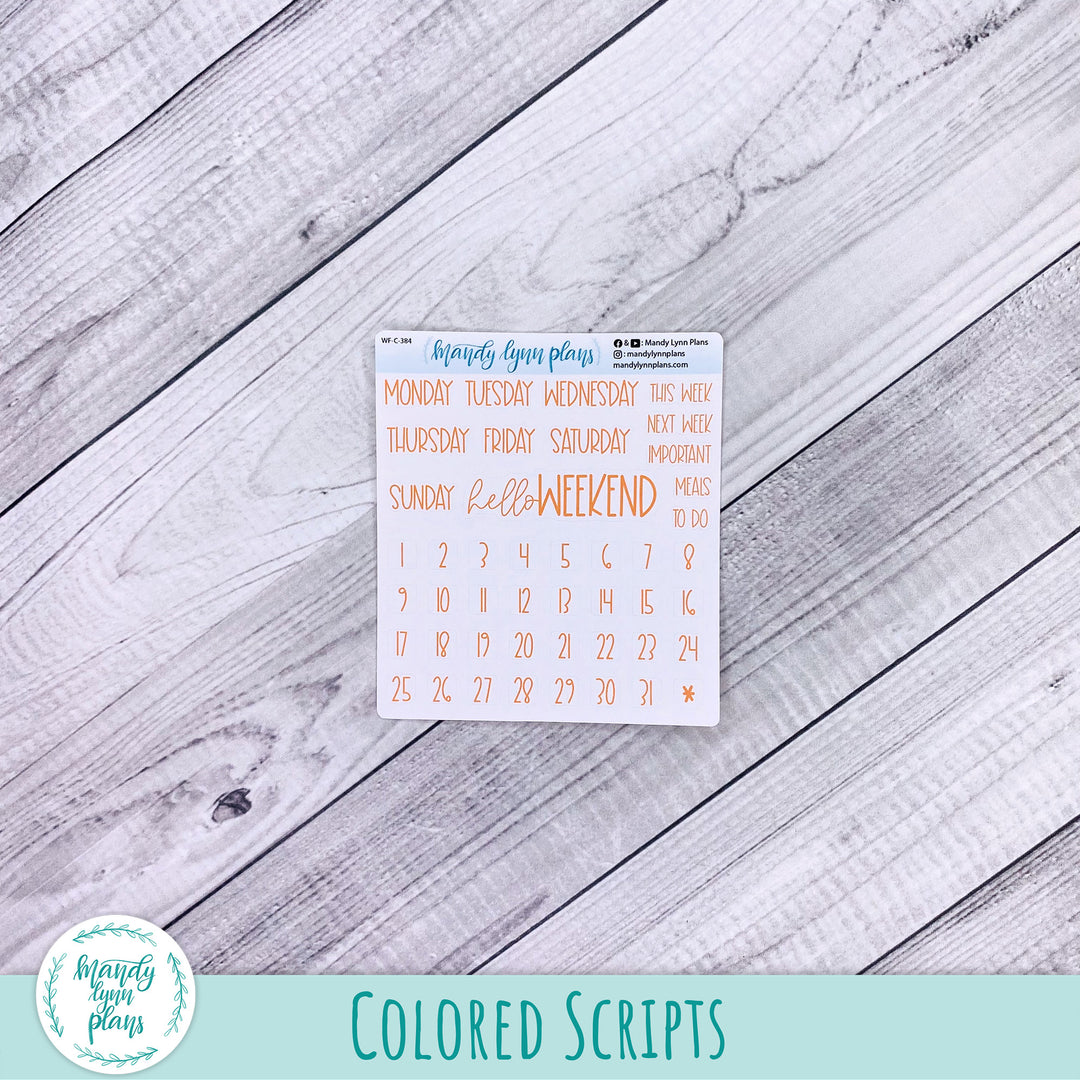 Pumpkins and Daisies Add-Ons || 384