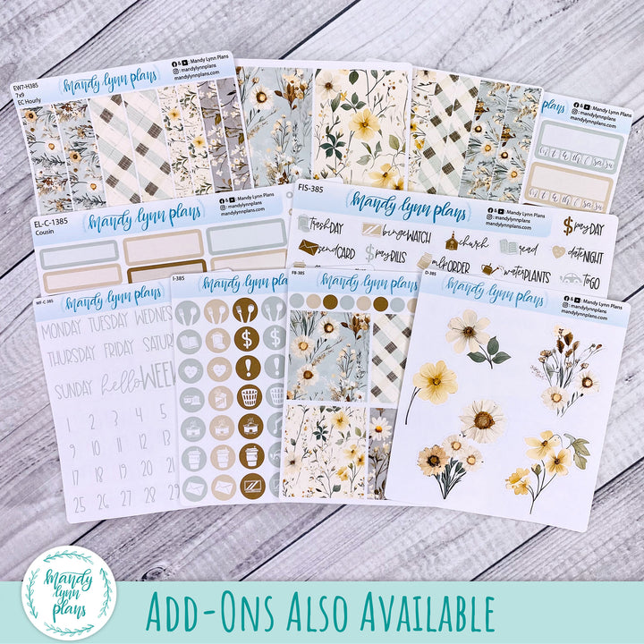 November 2026 or Any Month Monthly Kit || A5, B6, A6 Plans by Just Scribble || Rustic Grace || 385