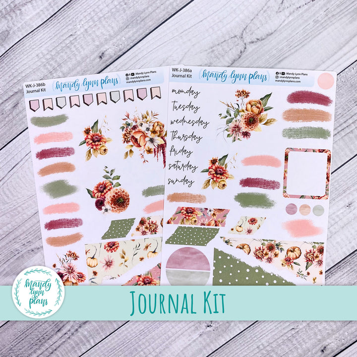 Autumn Bouquet Journal Kit || WK-J-386