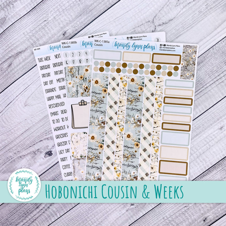 Weekly Kit || Hobonichi Cousin and Weeks || Rustic Grace || 385