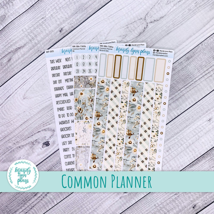 Weekly Kit || Sterling Ink Common Planners || Rustic Grace || 385