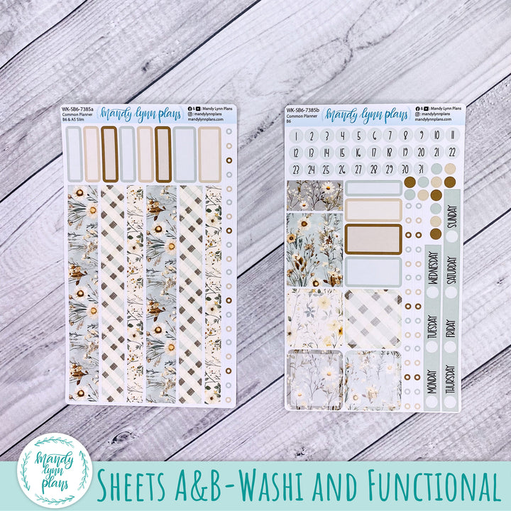 Weekly Kit || Sterling Ink Common Planners || Rustic Grace || 385