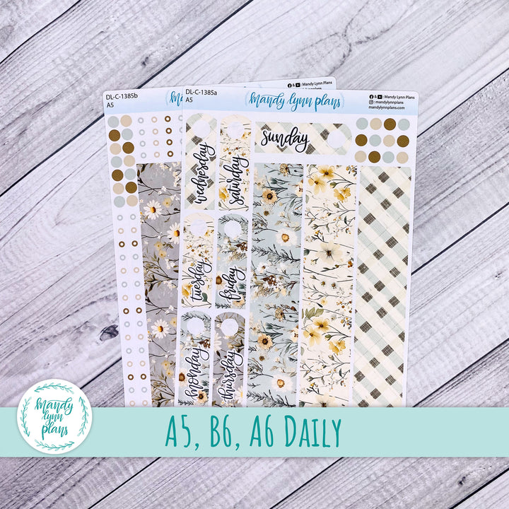 Daily Kit || A5, B6, A6 || Rustic Grace || 385