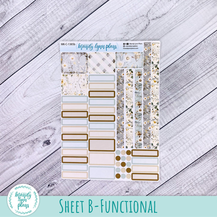 November 2026 or Any Month Monthly Kit || Hobonichi Cousin, Weeks, A6 || Rustic Grace || 385