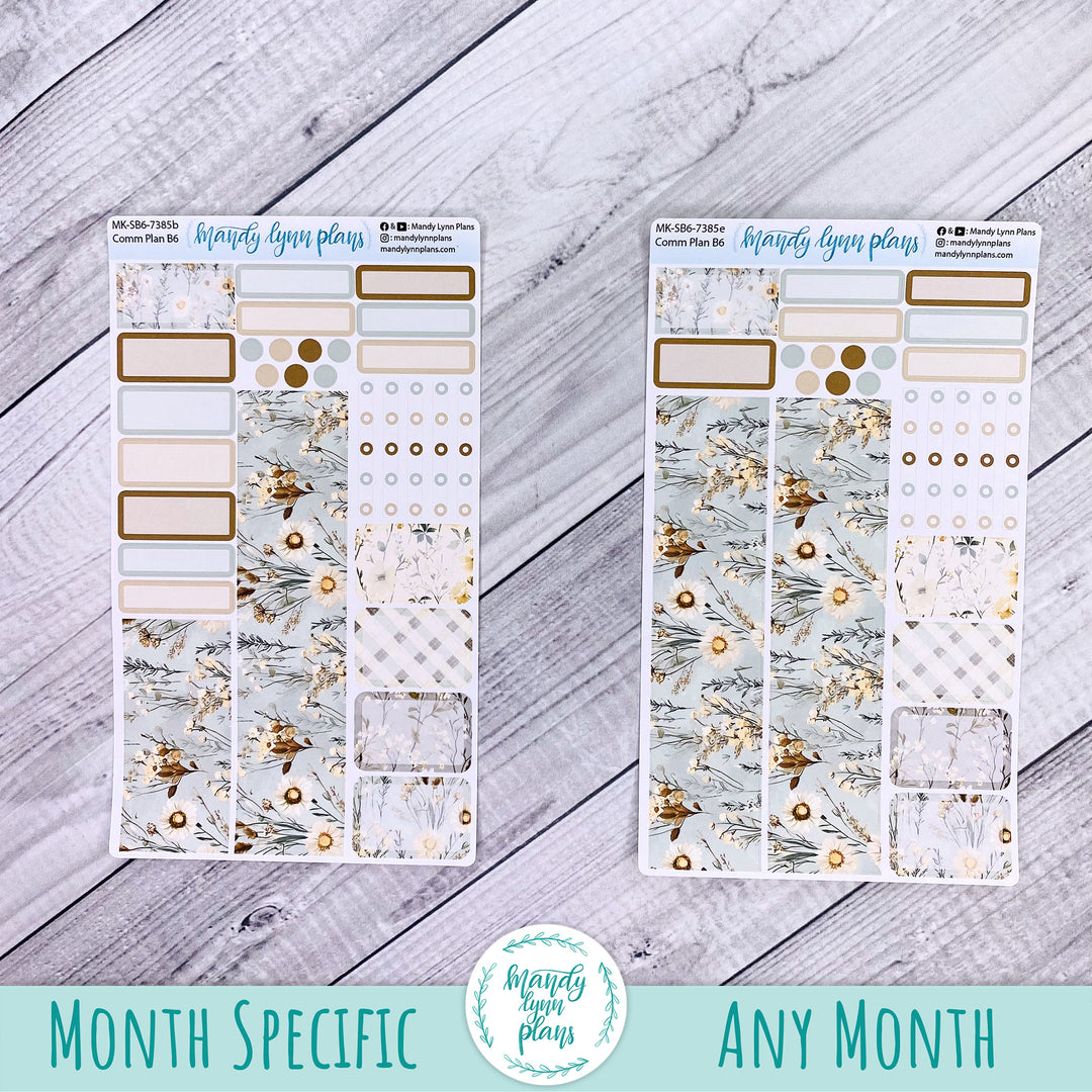 November 2026 or Any Month Monthly Kit || Sterling Ink A5, A5 Slim, B6, B6 Slim, N1, N2 Common Planner || Rustic Grace || 385