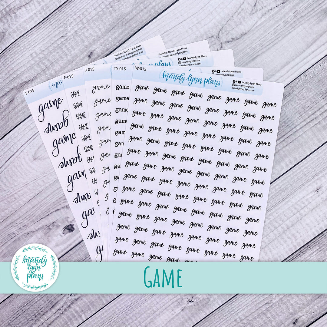 Game Scripts || 015