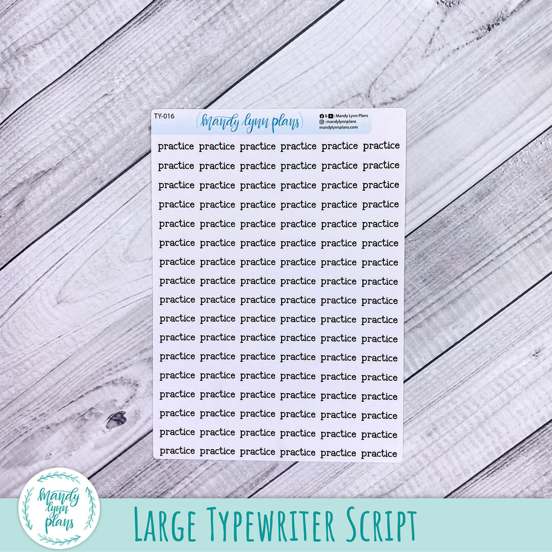 Practice Scripts || 016