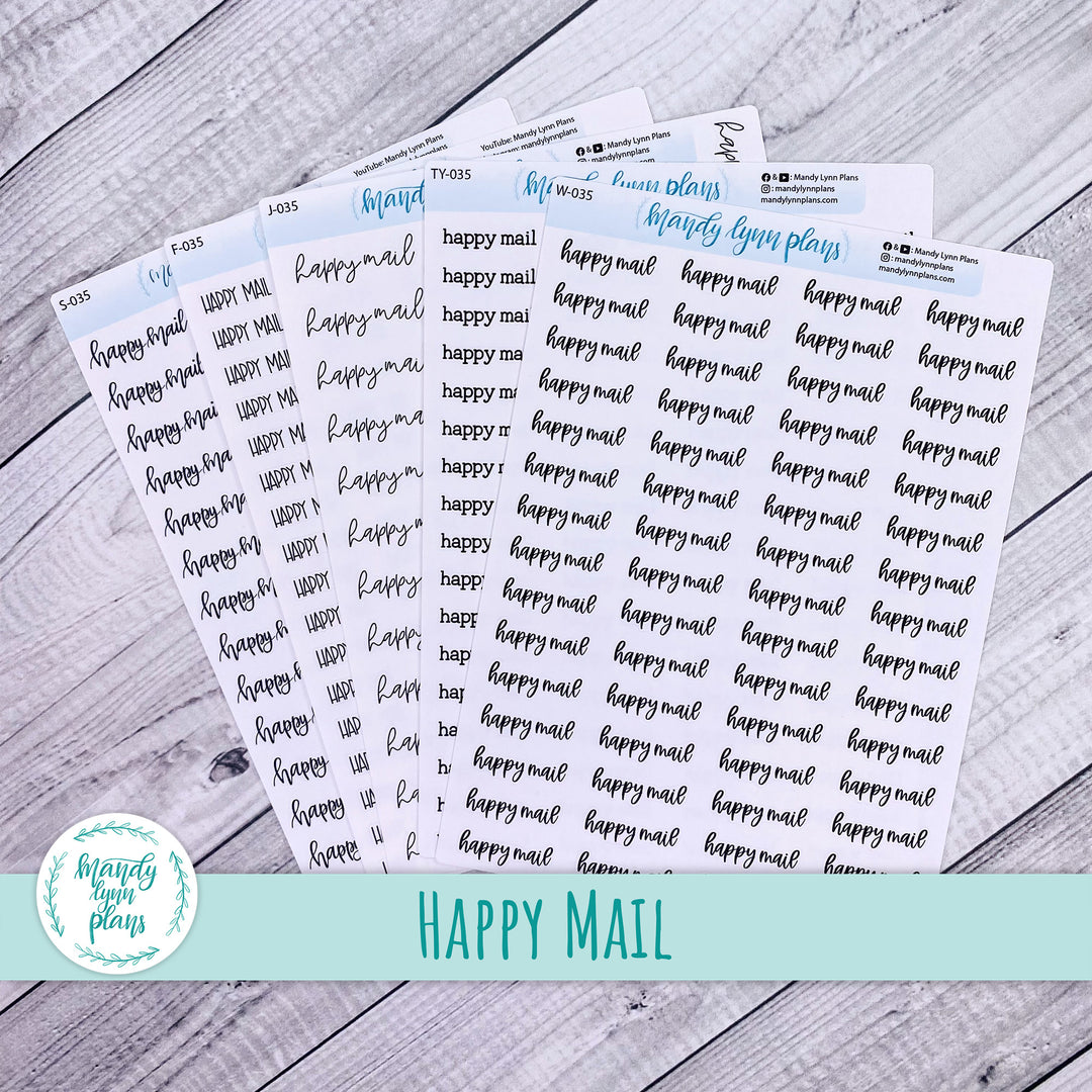 Happy Mail Scripts || 035