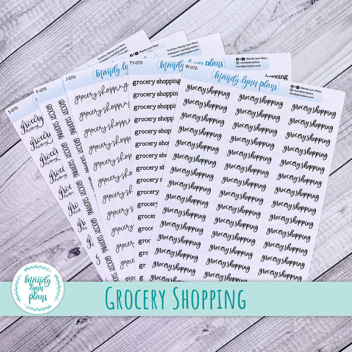 Grocery Shopping Scripts || 70