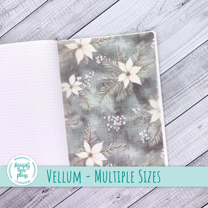 Elegant Evergreen Vellum || 390
