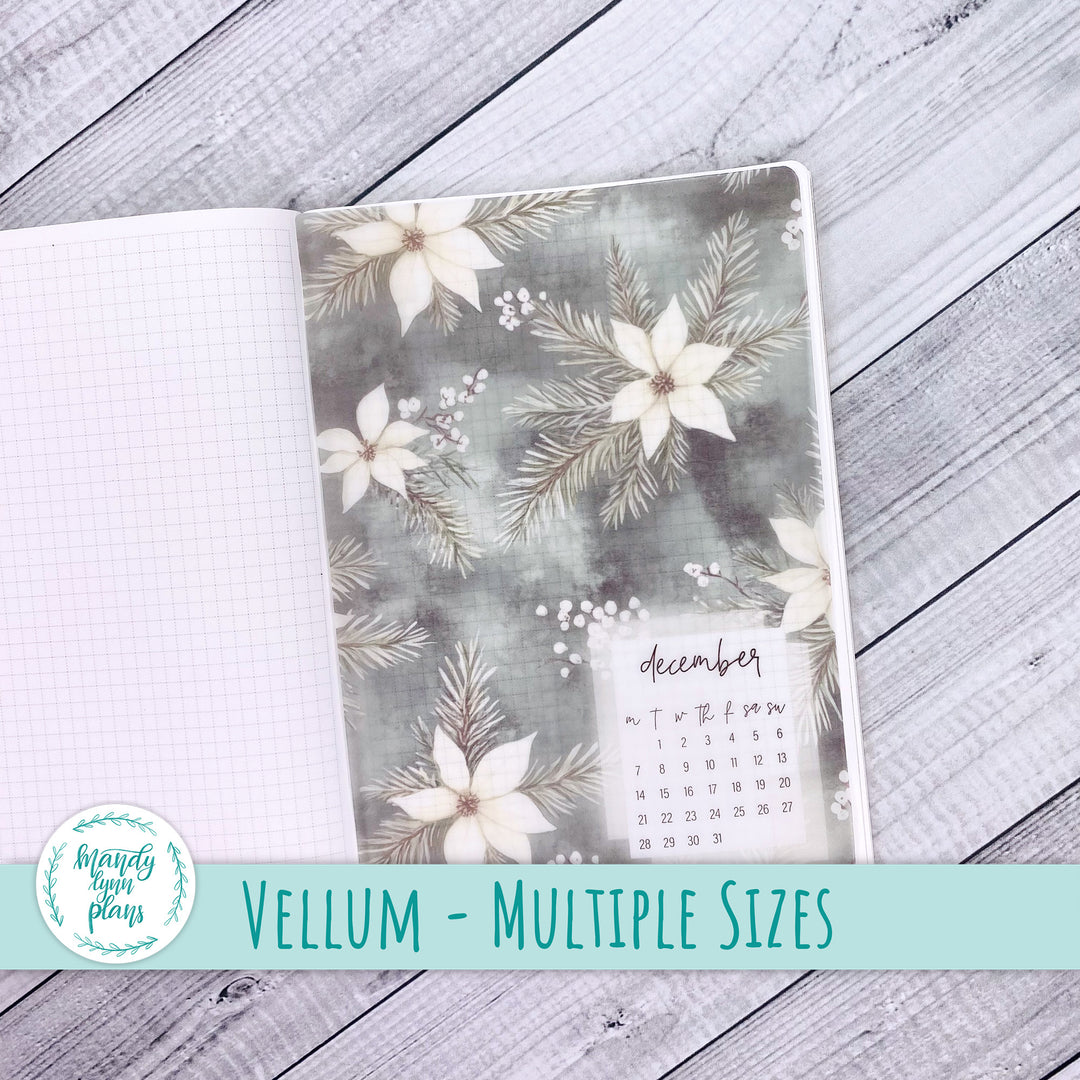 Elegant Evergreen Vellum || 390