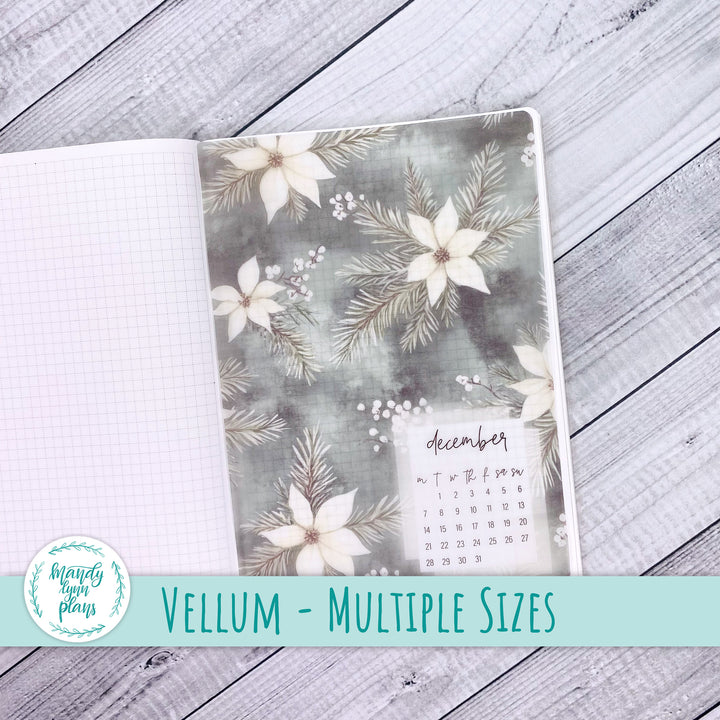 Elegant Evergreen Vellum || 390